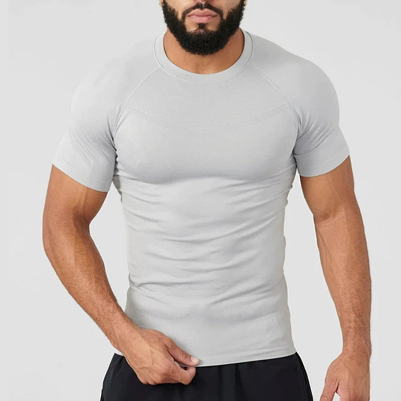 Sports T-shirt, Muscle Fit Short Sleeve