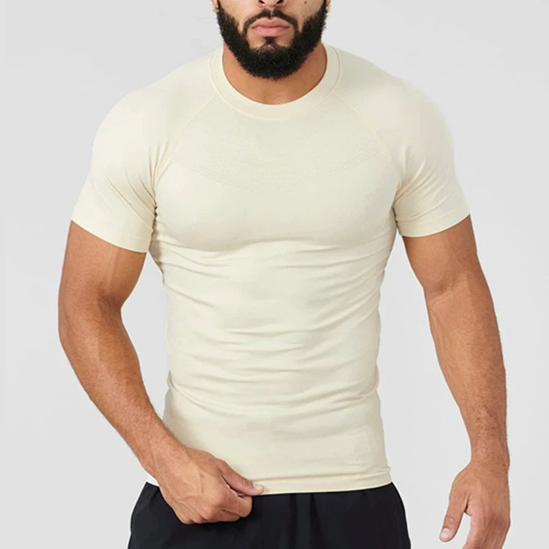 Sports T-shirt, Muscle Fit Short Sleeve