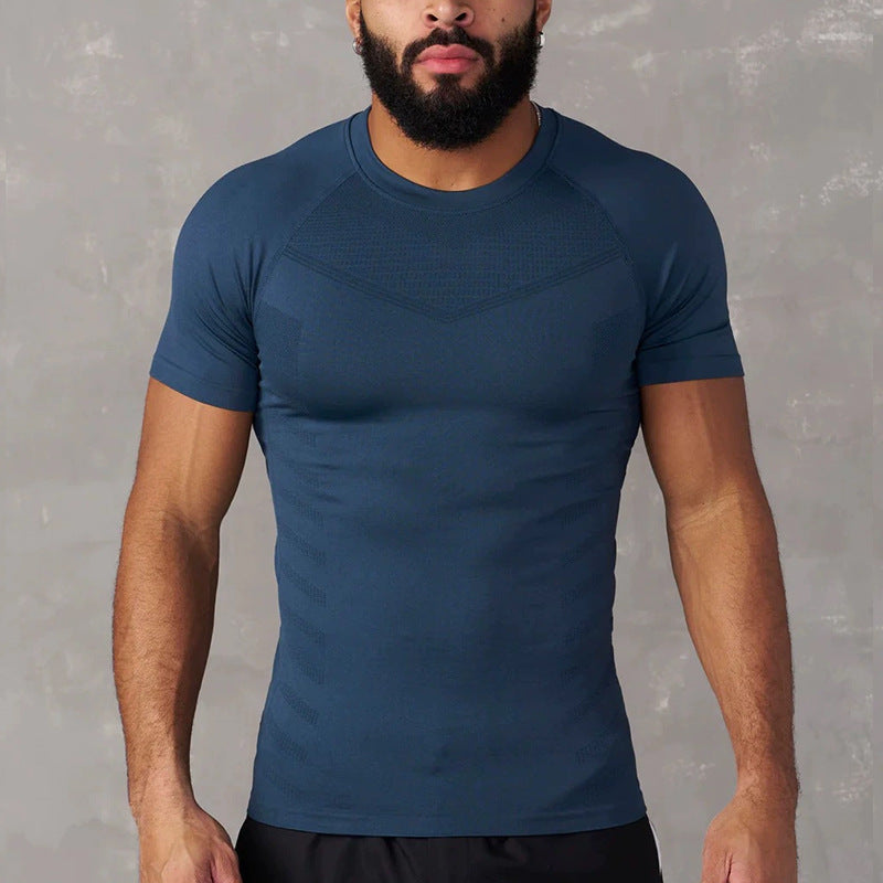 Sports T-shirt, Muscle Fit Short Sleeve