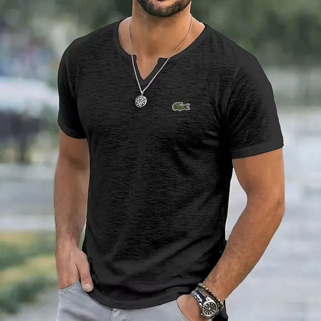 Everyday Linen V-Neck Tee