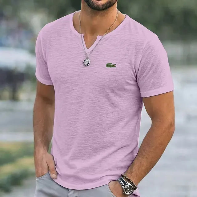 Everyday Linen V-Neck Tee